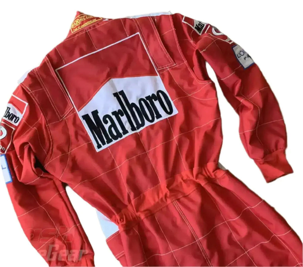Michael Schumacher Ferrari F1 Embroidered Racing Suit