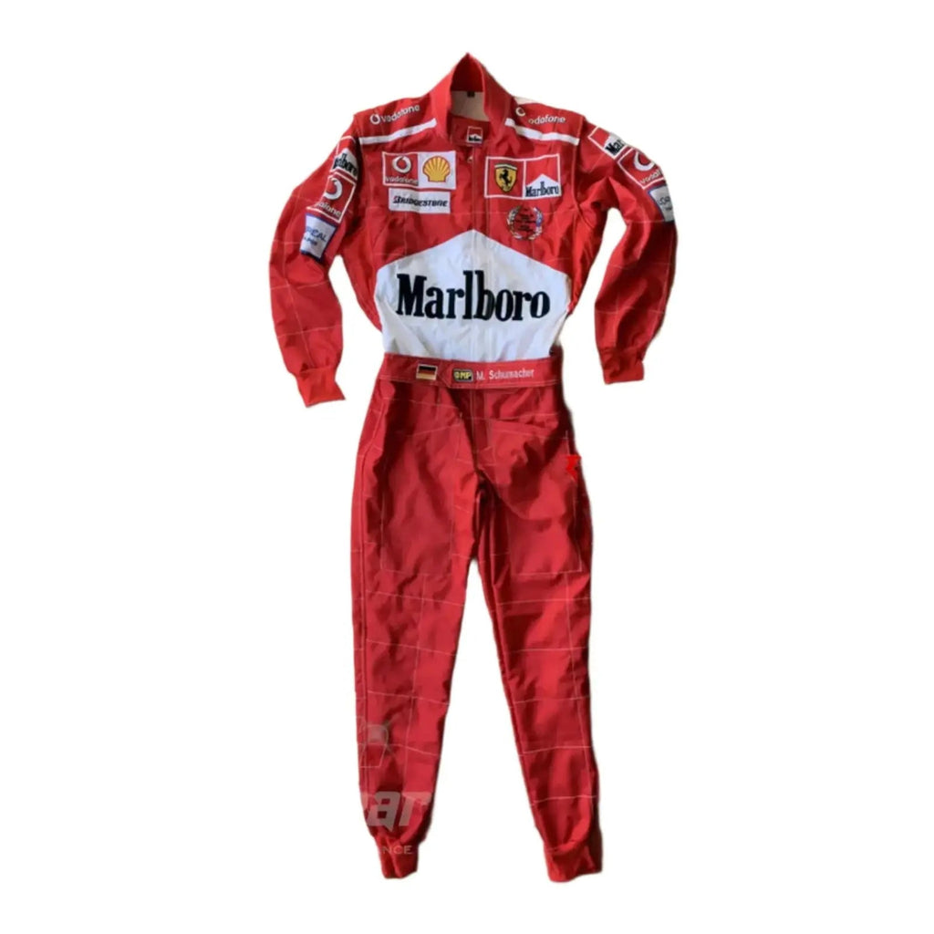 Michael Schumacher Ferrari F1 Embroidered Racing Suit