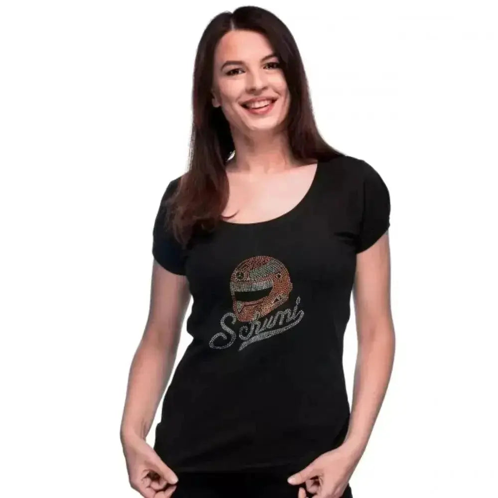 Michael Schumacher Ladies T-Shirt Helmet