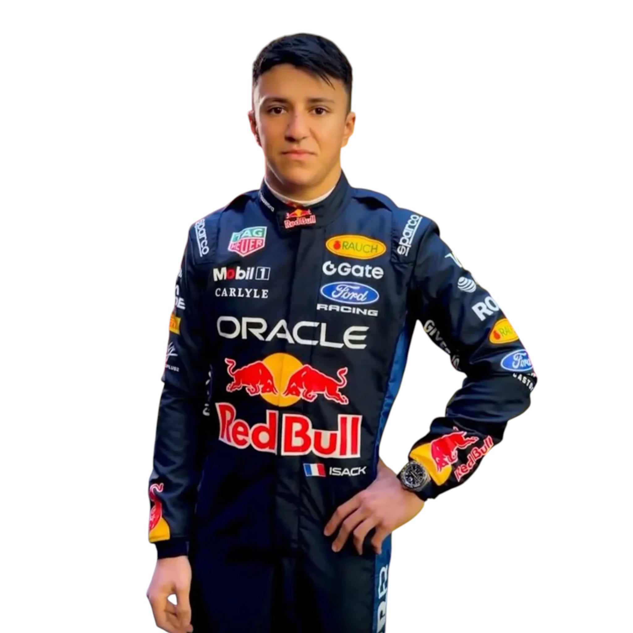 NEW 2026 Red Bull Racing Isack Hadjar Replica F1 Team Race Suit