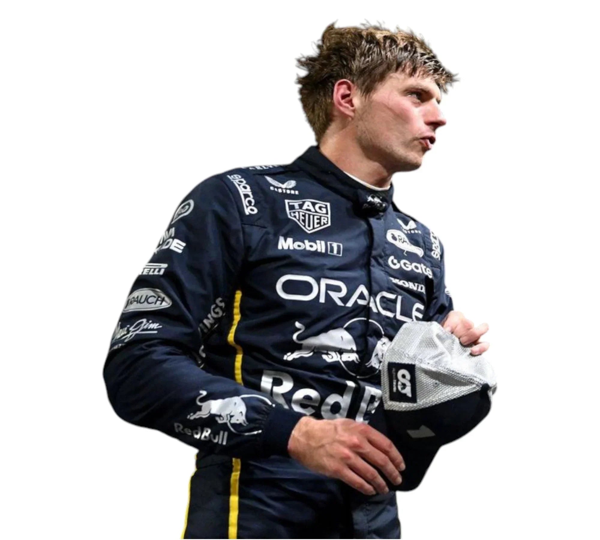 New 2025 Max Verstappen Red Bull Singapore GP F1 Race Suit
