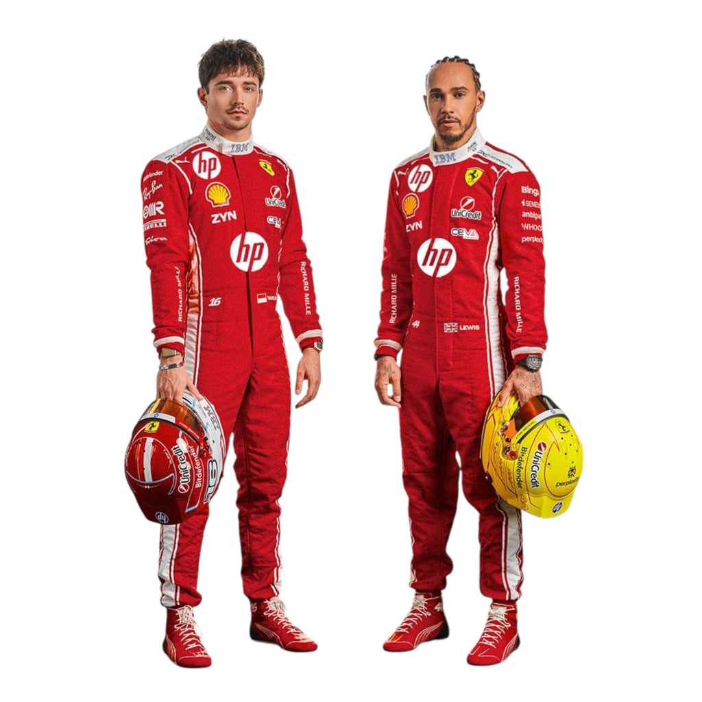 New 2026 Scuderia Ferrari HP Replica F1 Team Race Suit