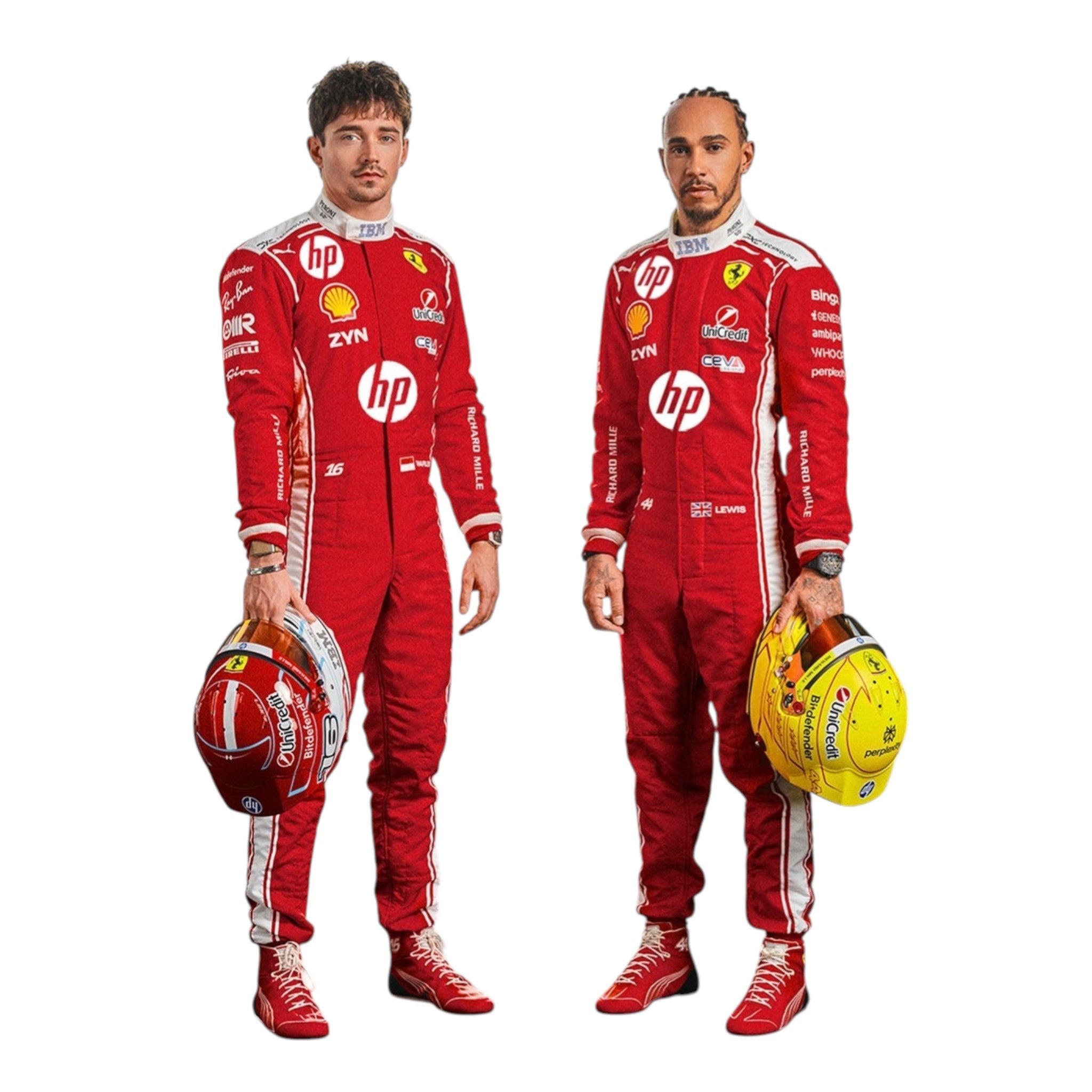New 2026 Scuderia Ferrari HP Replica F1 Team Race Suit