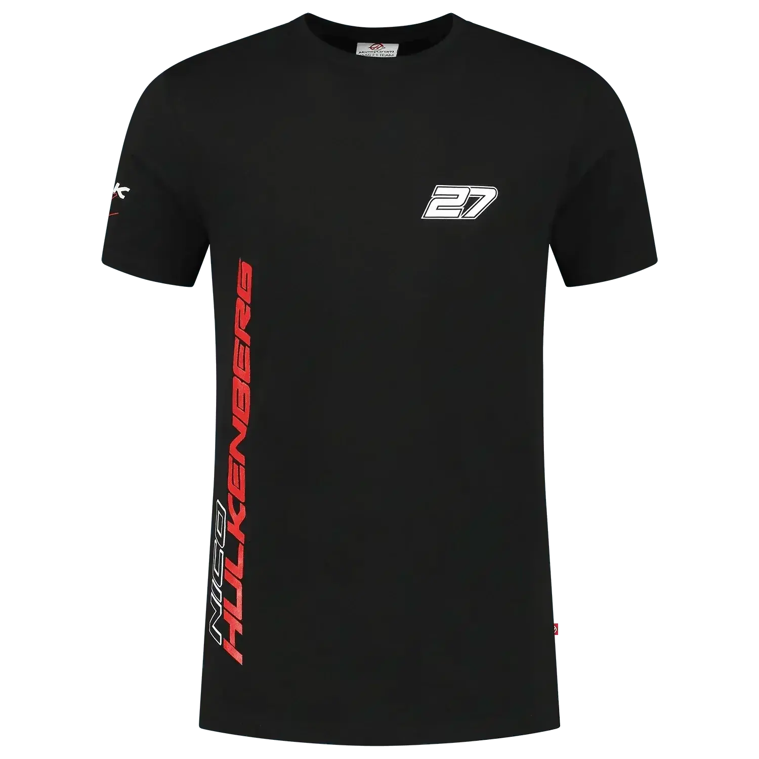Nico Hülkenberg 2023 Haas F1 Black T-Shirt