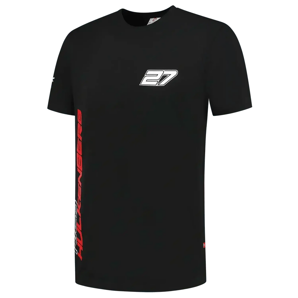 Nico Hülkenberg 2023 Haas F1 Black T-Shirt
