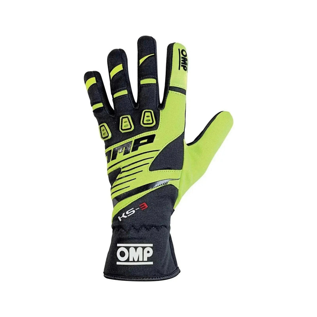 OMP KS-3 Kart Gloves - Adult Sizes