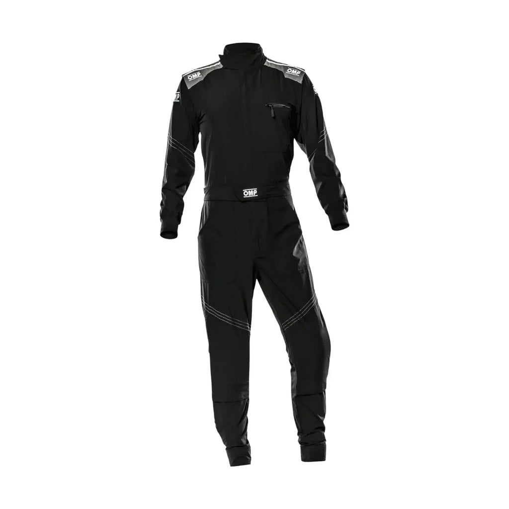 OMP X Mechanic Stretch Overalls | Black High-Performance Workwear