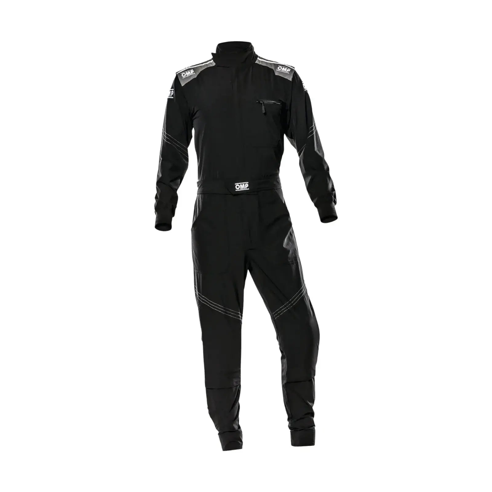 OMP X Mechanic Stretch Overalls | Black High-Performance Workwear