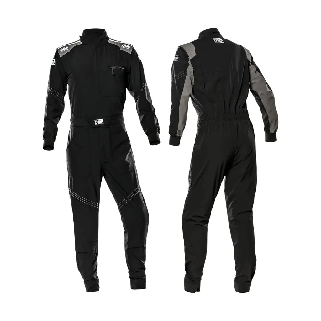 OMP X Mechanic Stretch Overalls | Black High-Performance Workwear