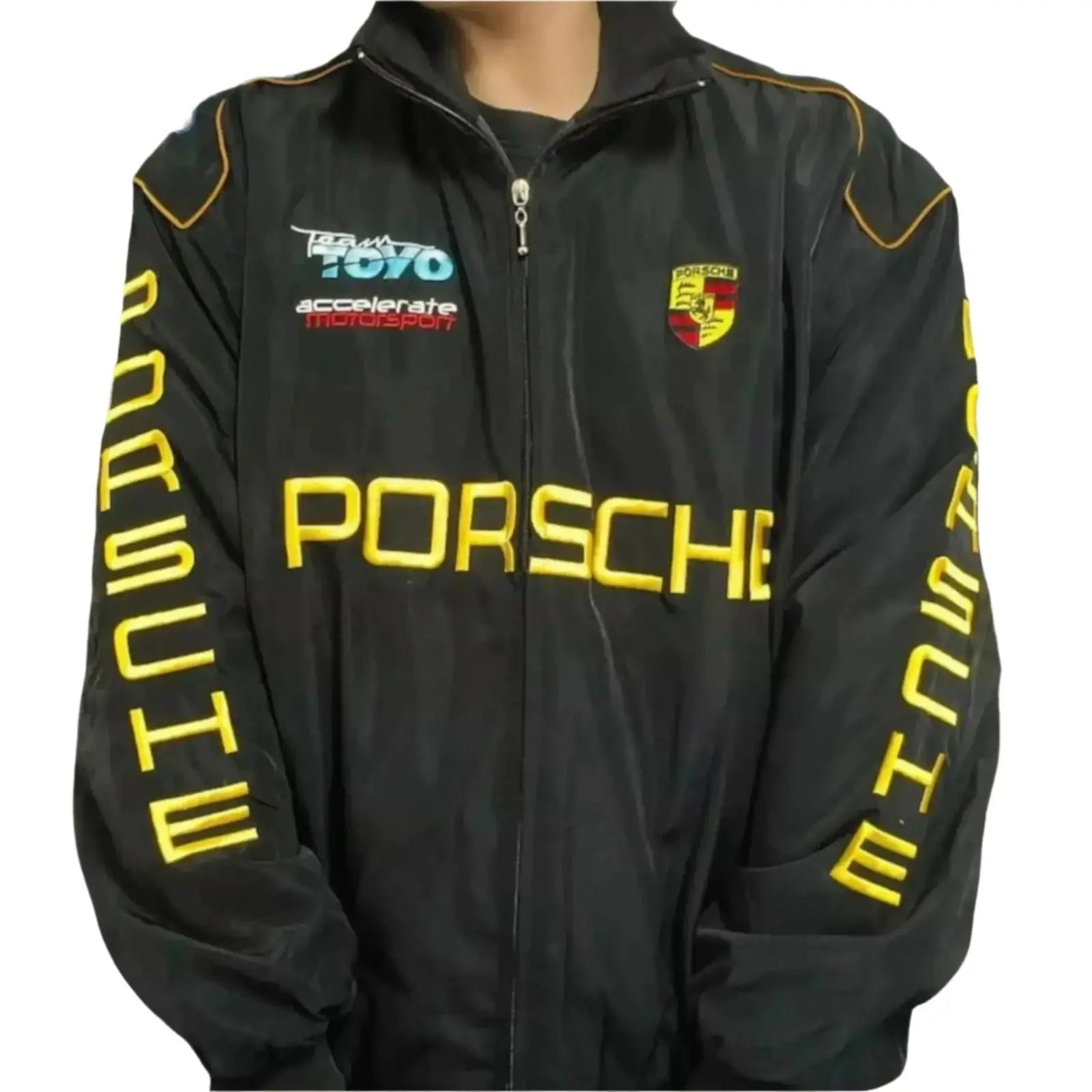 Porsche Formula 1 Bomber Jacket - Embroidered Racing Apparel