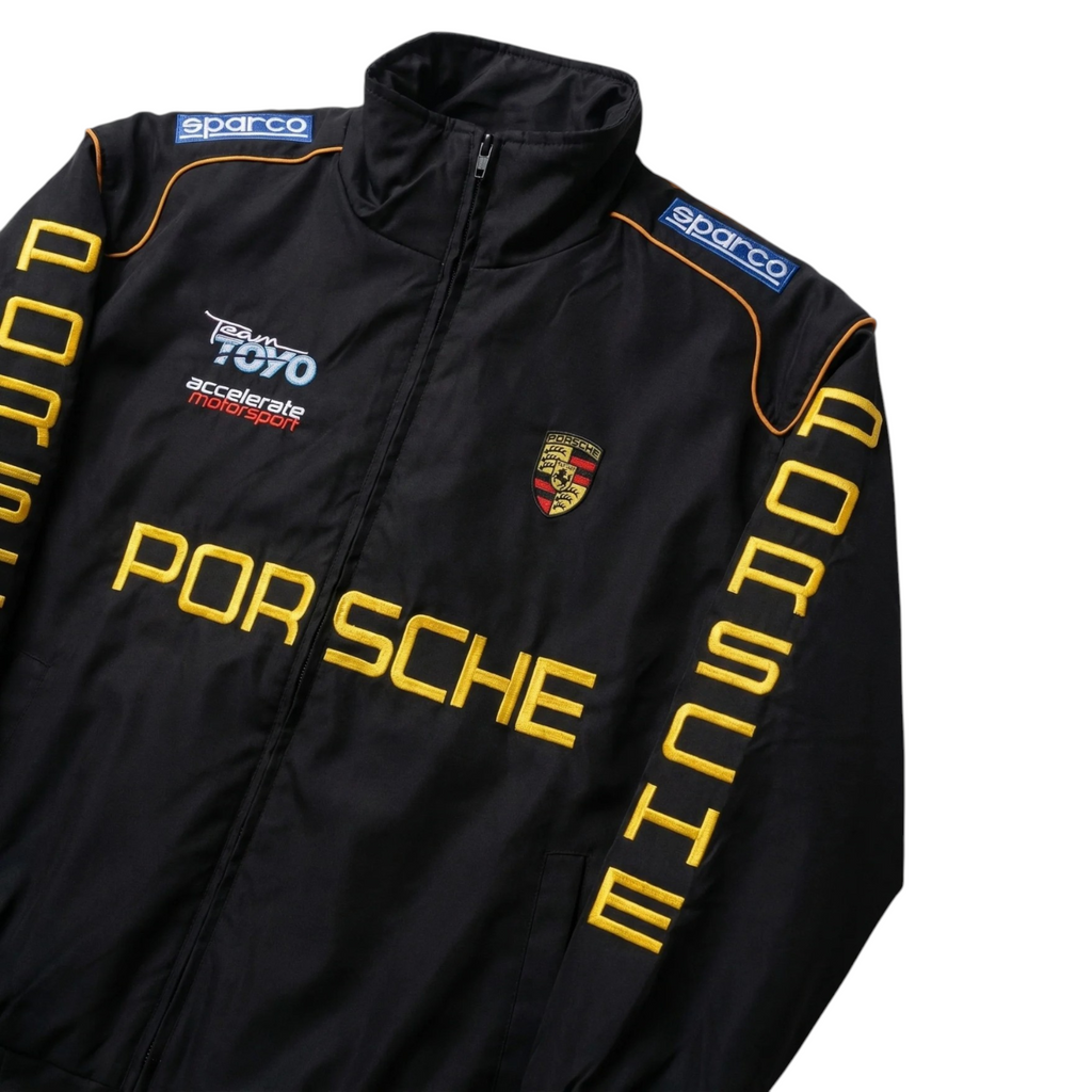Porsche Racing Embroidered Jacket – GT Style Motorsport Replica Jacket