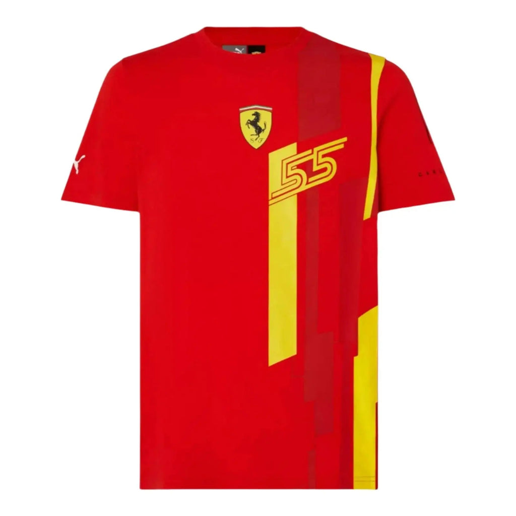 Scuderia Ferrari Carlos Sainz Replica T-Shirt - Barcelona Edition