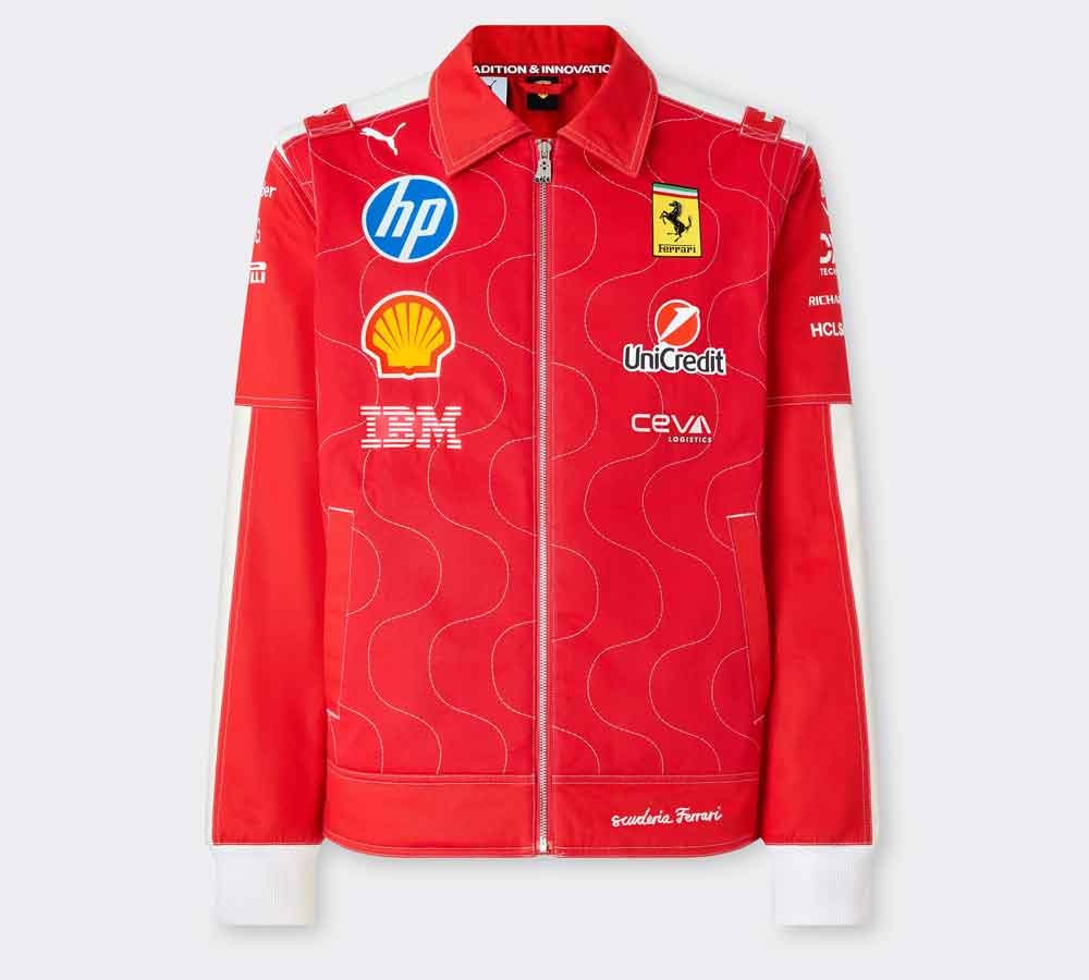 Scuderia Ferrari HP 2025 Monza Limited Edition Team Replica Jacket
