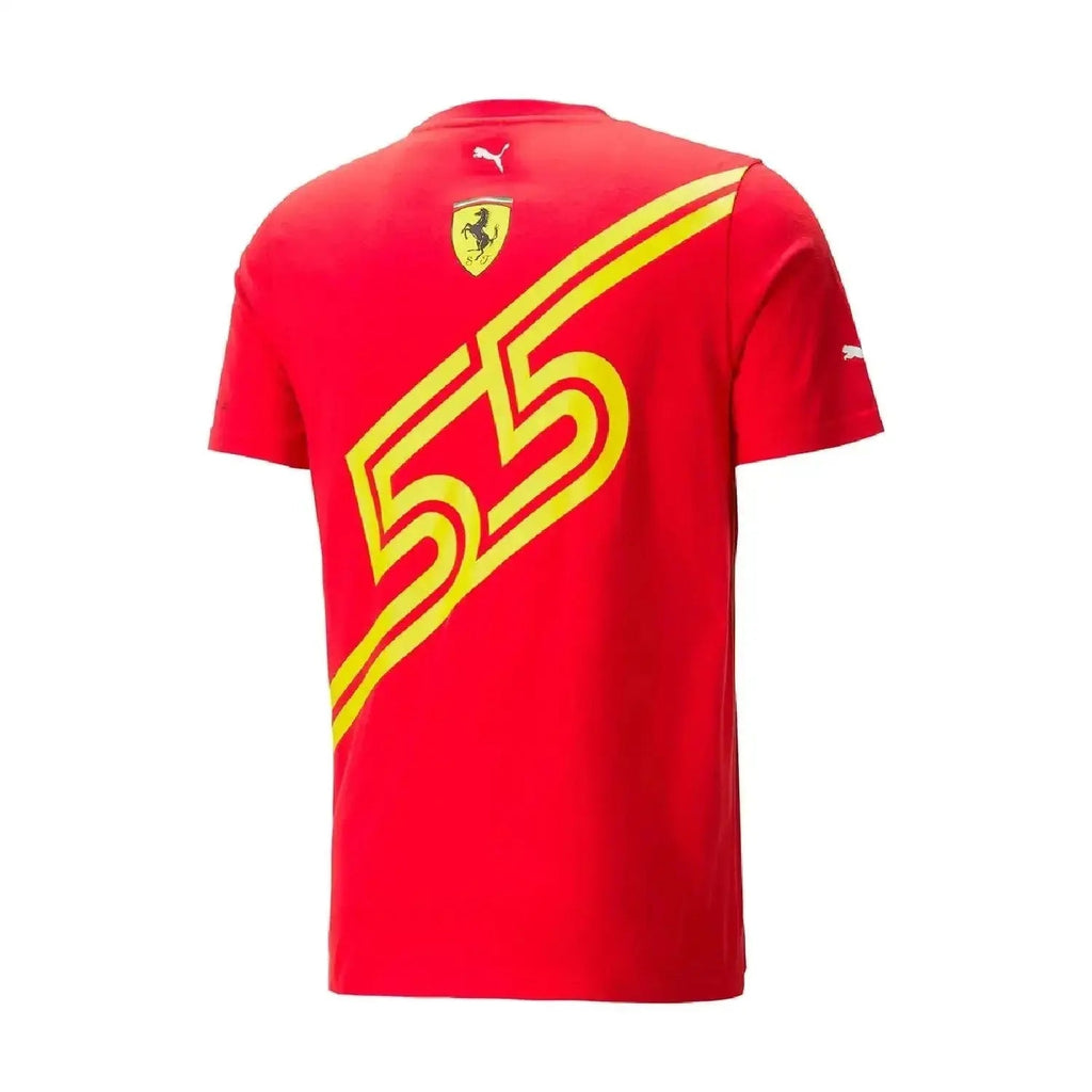 Scuderia Ferrari Sainz 2023 Spanish GP T-Shirt