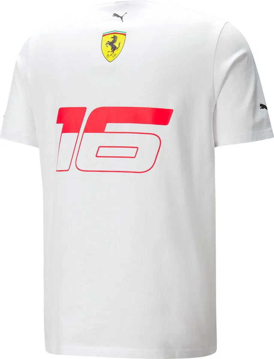 Scuderia Ferrari Team Charles Leclerc T-shirt - Monaco Special Edition