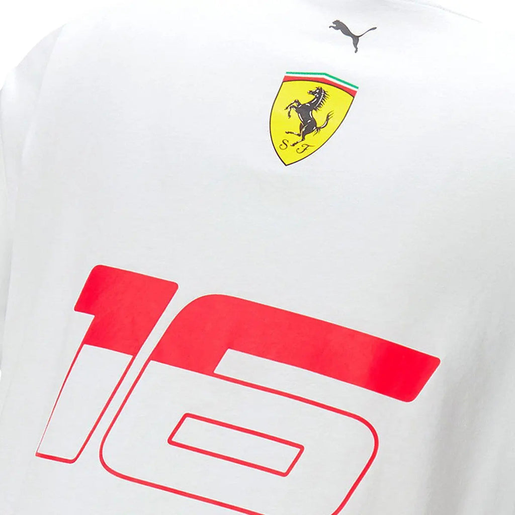 Scuderia Ferrari Team Charles Leclerc T-shirt - Monaco Special Edition