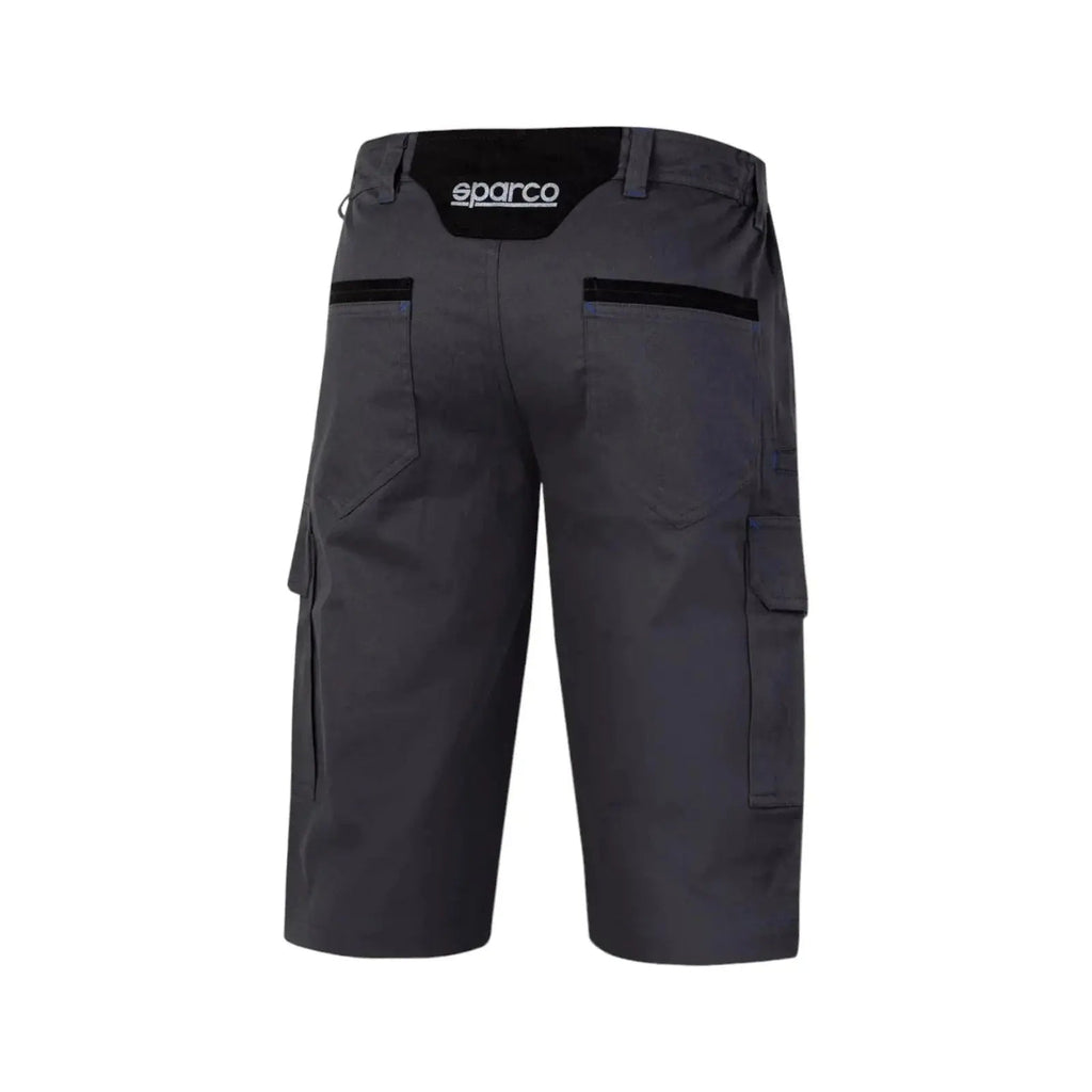 Sparco Cargo Mechanic's Bermuda Shorts - Grey | Official Teamwear