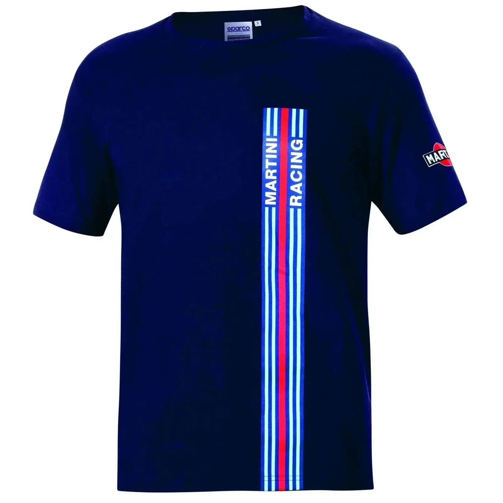 Sparco T-Shirt Big Stripes Martini Racing