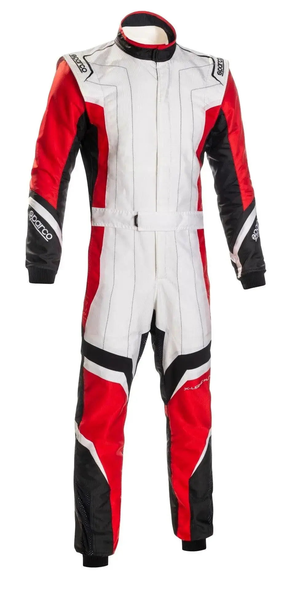 Sparco X-Light KS-7 Replica Kart Suit - Black/Grey Lightweight Racing