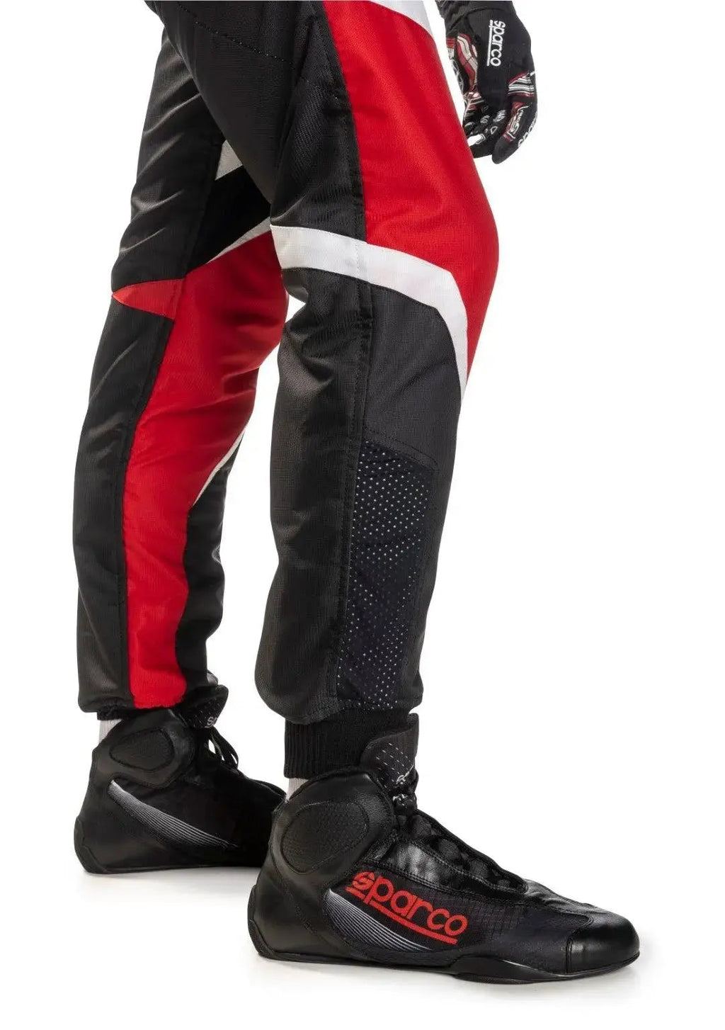 Sparco X-Light KS-7 Replica Kart Suit - Black/Grey Lightweight Racing
