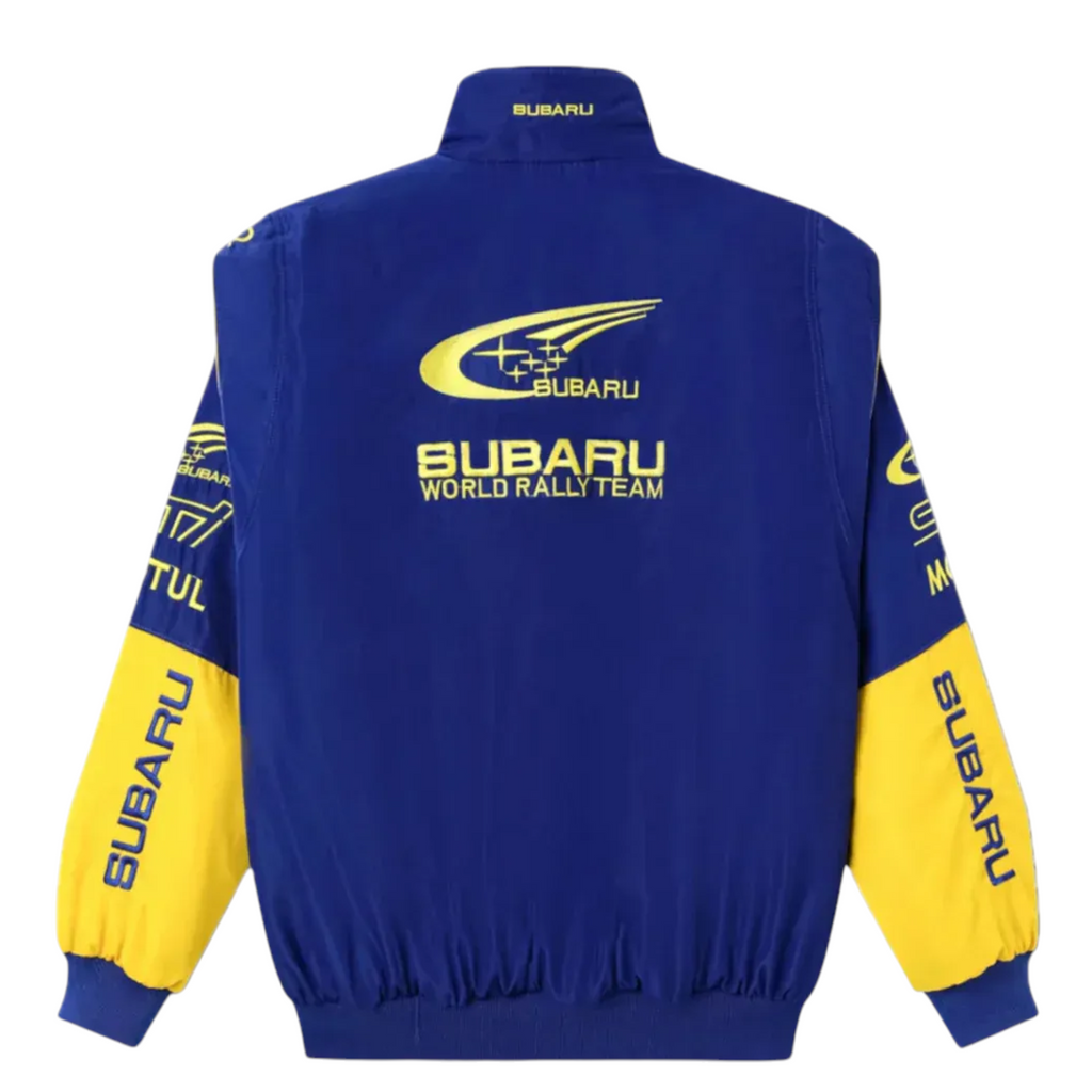 Subaru F1 Racing Bestickte Jacke im Dicken Stil