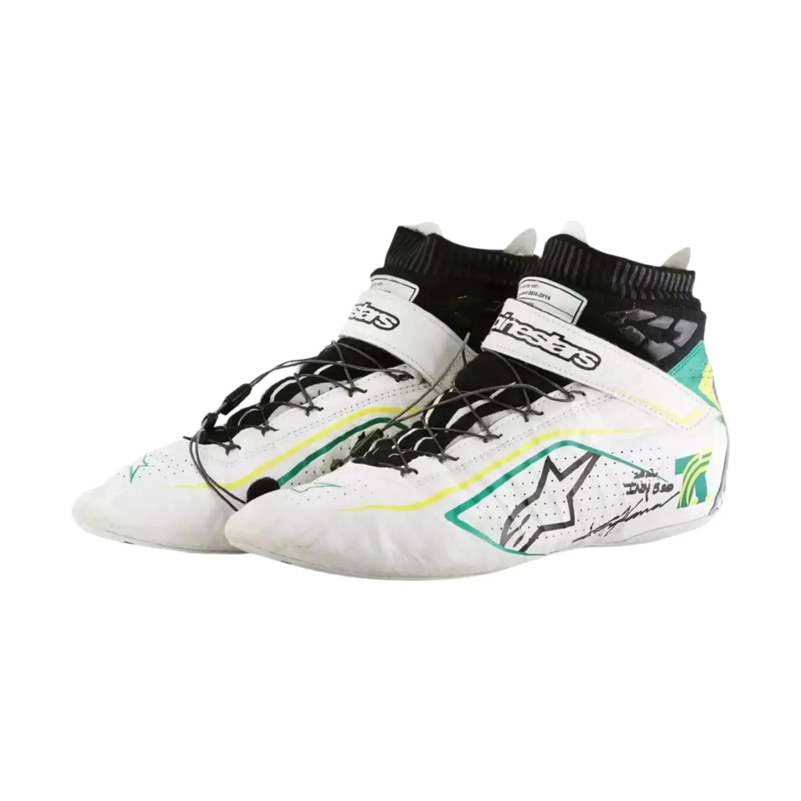 Tony Kanaan 2022 Indy 500 Chip Ganassi Racing IndyCar Boots