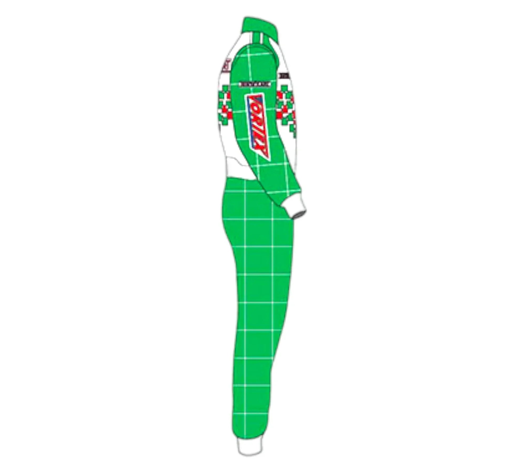 Tony Kart Sublimation Printed Overall – Go Kart Driver Racing Suit