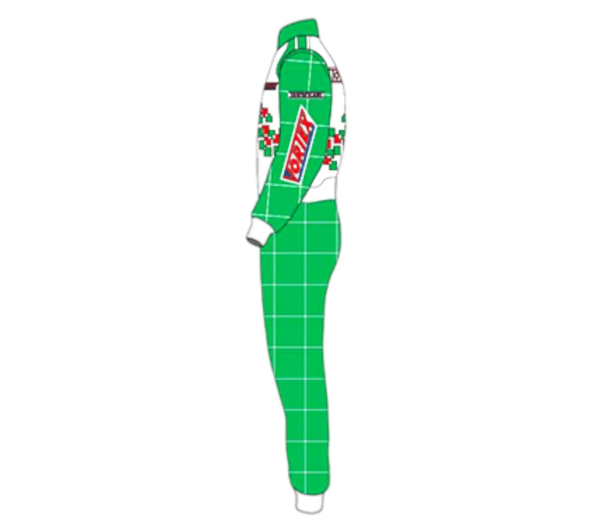 Tony Kart Sublimation Printed Overall – Go Kart Driver Racing Suit