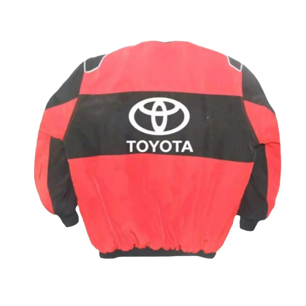 Toyota Vintage Racing Jacket - Embroidered Classic Motorsport Gear