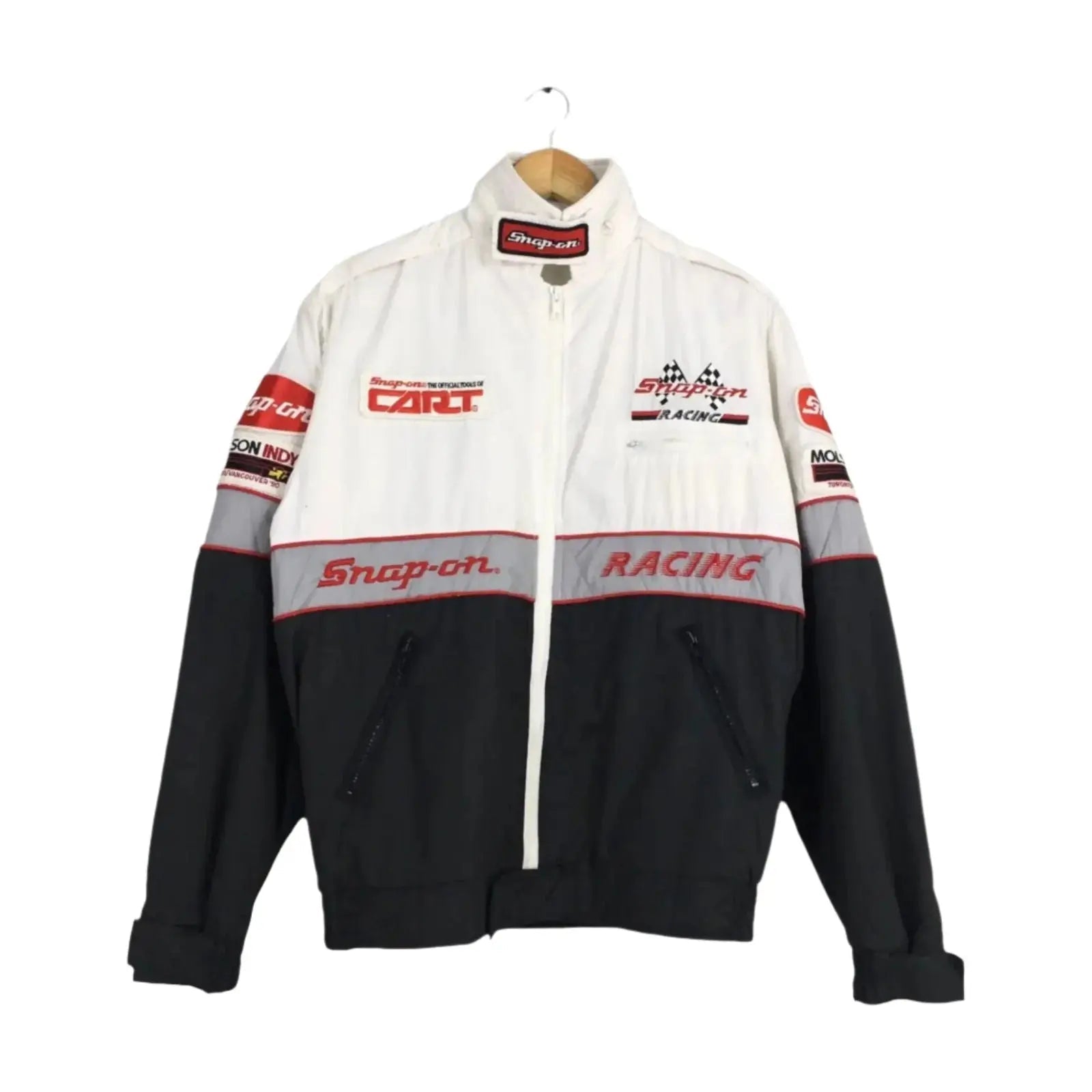 Vintage Snap On Racing Embroidered Multicolor F1 Team Jacket