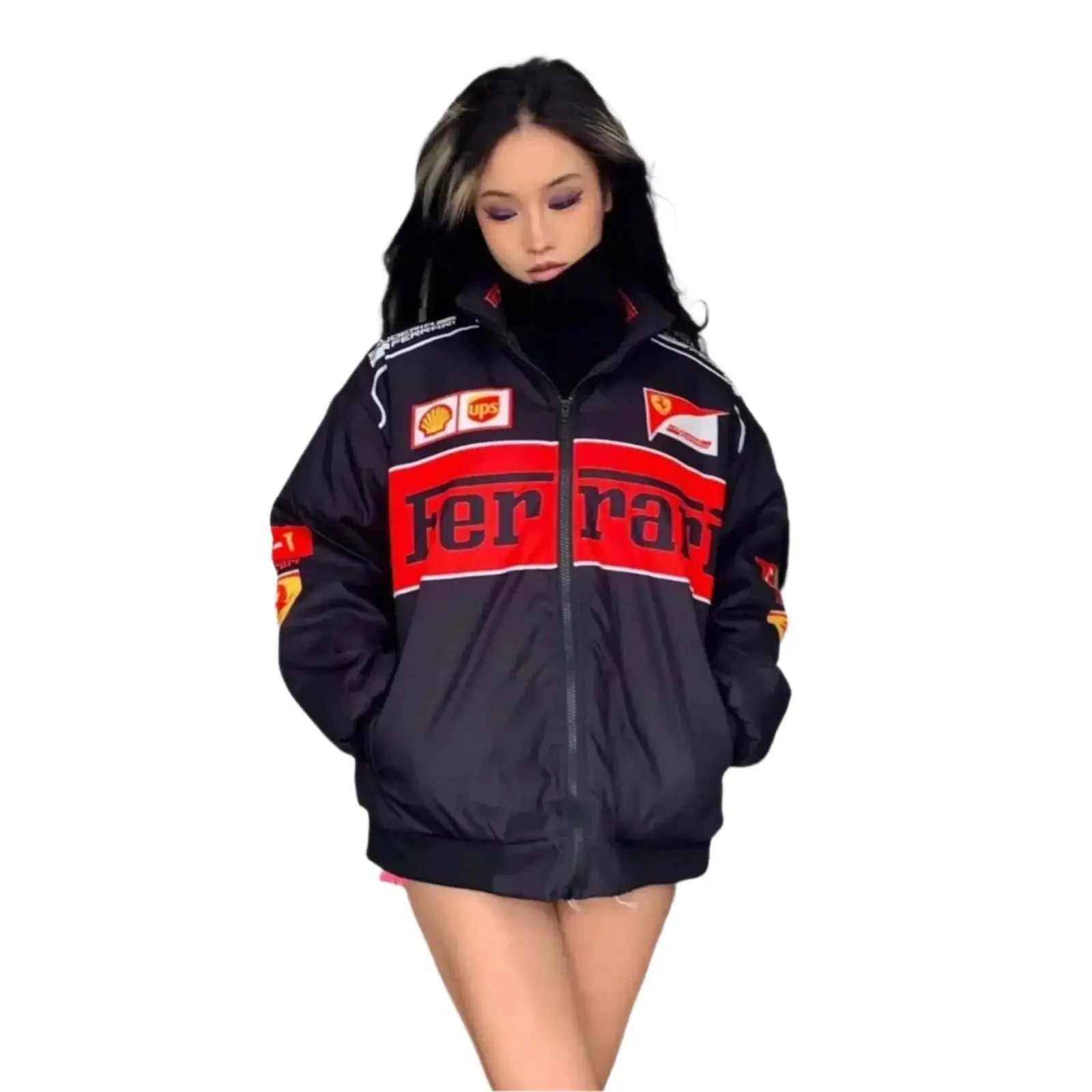Vintage Unisex Formula 1 Jacket - Classic Racing Style and Comfort