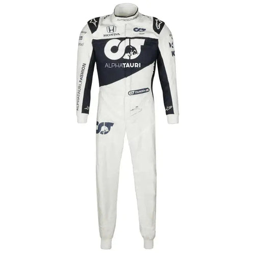 Yuki Tsunoda 2021 Replica F1 Suit - AlphaTauri Rookie Season