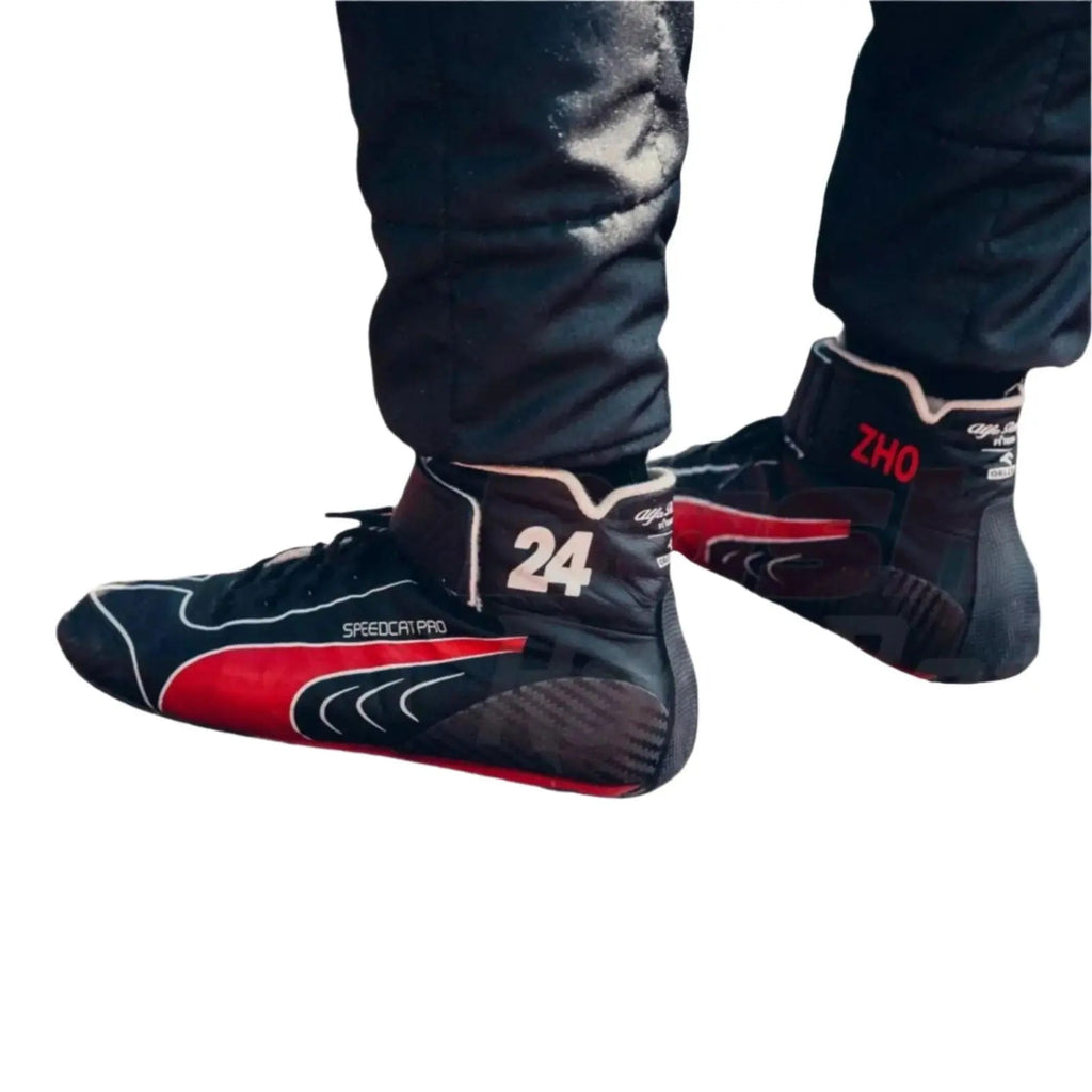 Zhou Guanyu 2023 Alfa Romeo F1 Team Race Boots